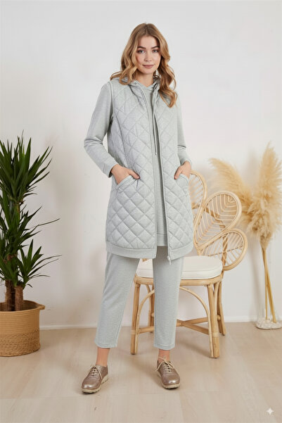 Moodbasic YELEKLİ PANTOLONLU TAKIM