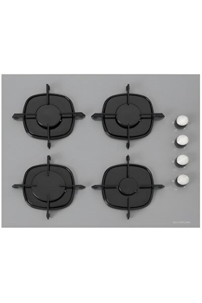 Silverline CS5700E6S01 Gri Gazlı Ankastre Ocak