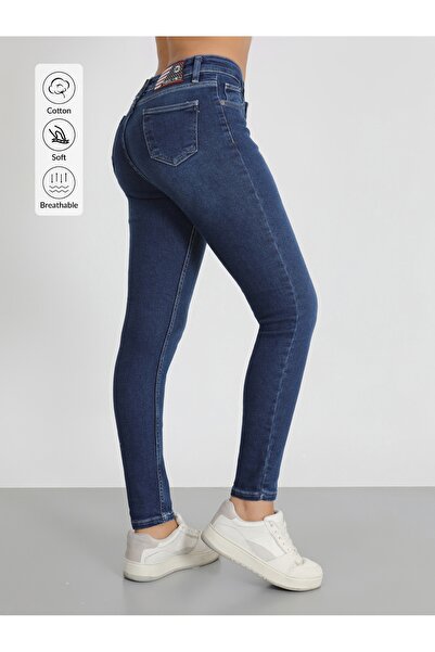 viking's line LACİVERT SLİM FİT JEAN PANTOLON YENİ SEZON 2026 -RDMN ROSE 818-