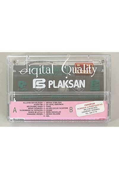 Ferdifon Müzik Ferdi Tayfur from Gülhan with Love Cassette (Zero Original Period Edition Cassette on Gelatin)