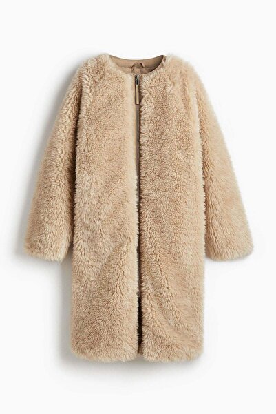 H&M Teddy coat