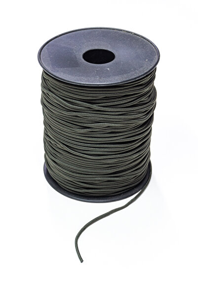 Dokumarkt 2 mm Round Rubber Cord - Smart Lacing Rubber - Accessory Rubber - 100 Meters