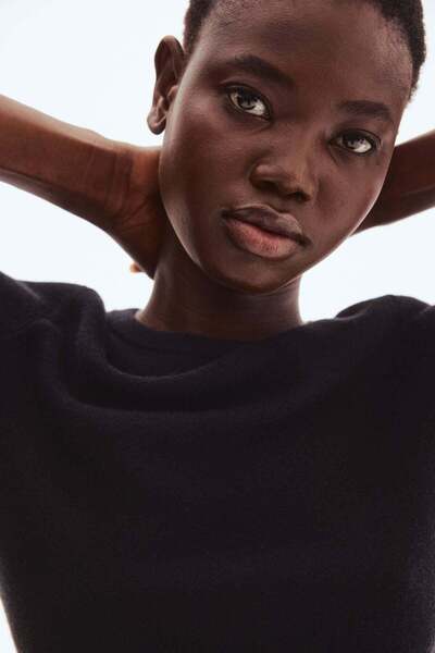 H&M Fine-knit cashmere-blend top