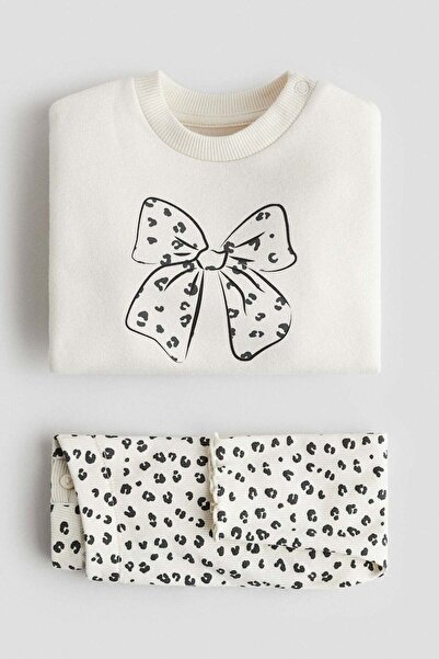 H&M 2-piece sweatshirt and leggings set