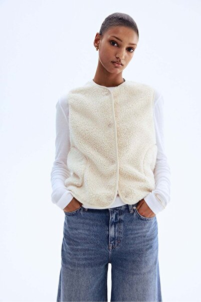 H&M Teddy gilet