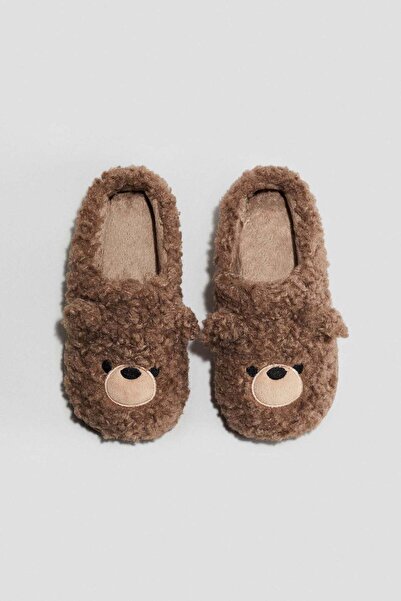 H&M Teddy slippers
