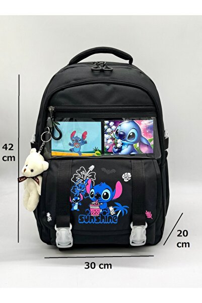 ms mixxstore Korean Style Accessory Thermal Nutrition and Girl's Backpack School Bag Set with Pencil Holder