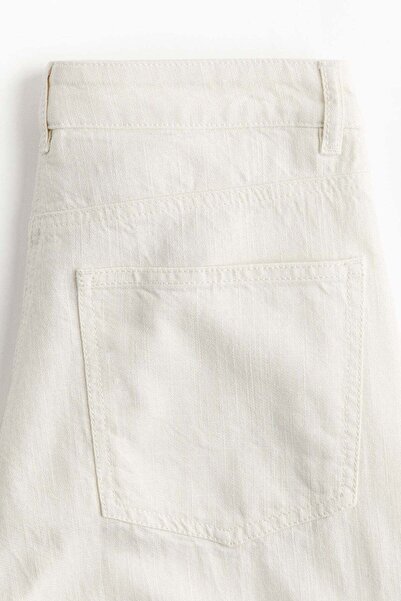 H&M Wide cotton trousers