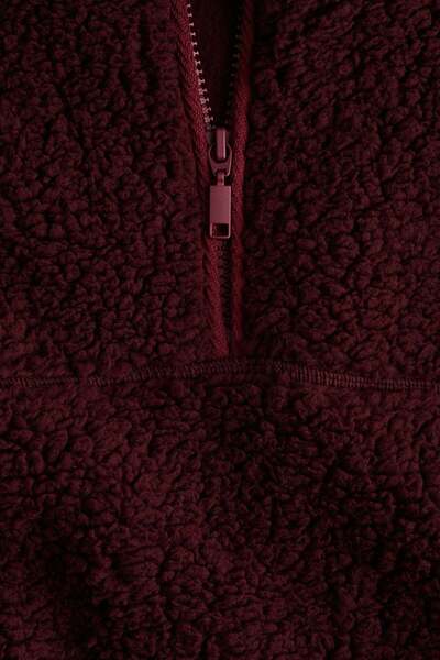 H&M Zip-top teddy sweatshirt