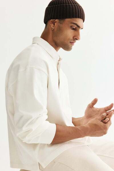 H&M Loose Fit Cotton polo shirt