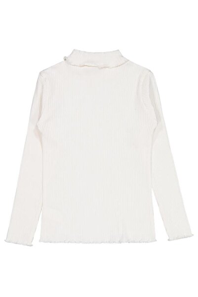 Civil Girls Thick-Necked 10-13 Year Old Sweatshirt - Ecru 13-14 Years Old