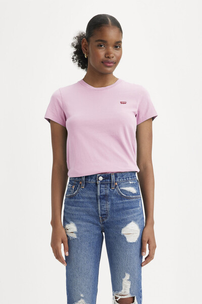 Levi's Perfect Tee Oink/ Pink T-Shirt