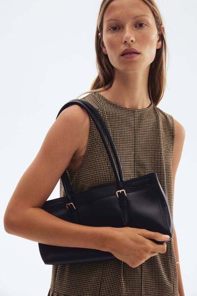 H&M Pleated-skirt mini dress