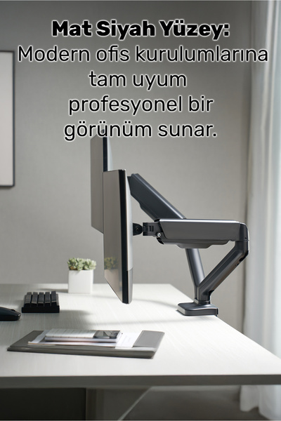 NPO إس تي دي 46024 إي إيرجريب 17-32 بوصة مريح 360 درجة ° حامل شاشة VESA ذو ذراعين مع ممتص صدمات