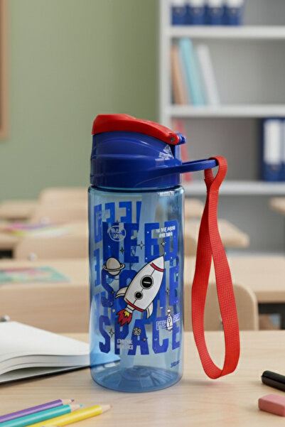 Sone Tritan Patterned Water Bottle, Bpa Free, 500ml