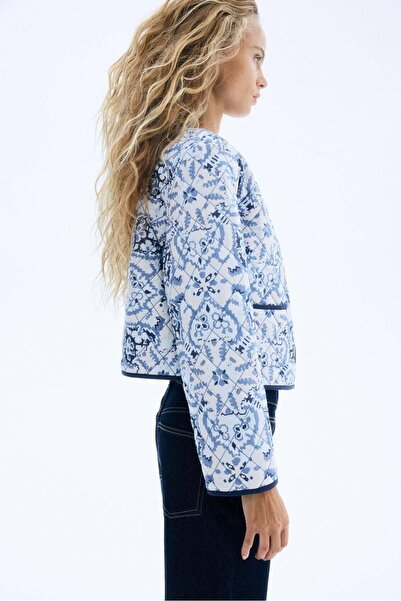 H&M Quilted poplin jacket