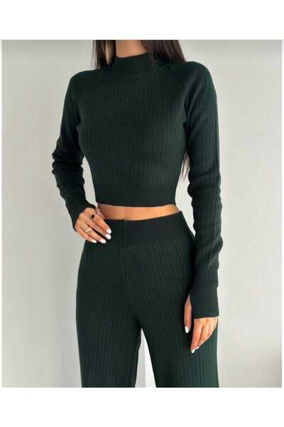 Cemre Life New Deux Women's Fingerless Knitwear Set