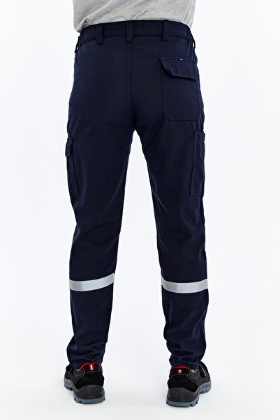 Uniprom Работни панталони Зима Базов модел 2 Тъмносин 5 джоба