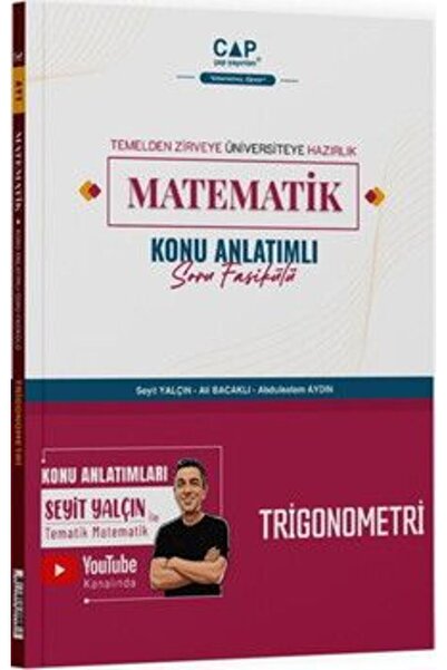 Çap Yayınları Matematik Trigonometri Konu Anlatımlı Soru Fasikülü