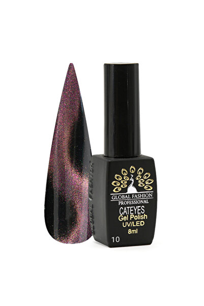 global fashion Oja semipermanenta 24D Cat Eye 8ml, 10