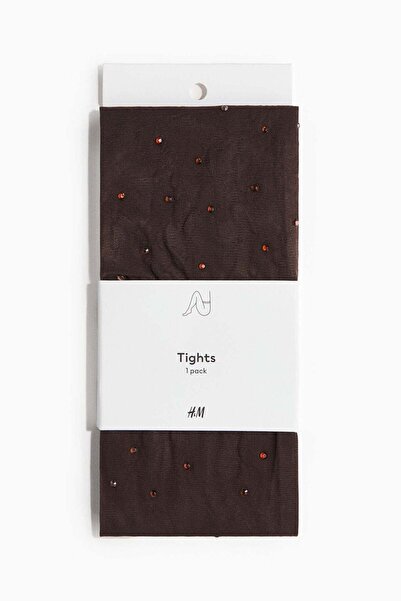 H&M Rhinestone-embellished tights