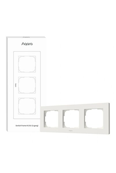 Aqara Anahtar Çerçevesi 3'lü Beyaz FE-X02D-B