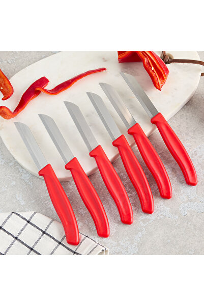 Aryıldız Mira 6 Parça Meyve Bıçak Seti Kırmızı