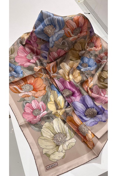 Armine New season twill silk scarf