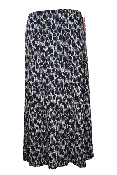 HESNA Women's Winter 8-Piece Assorted Circle Pattern Quality Skirt