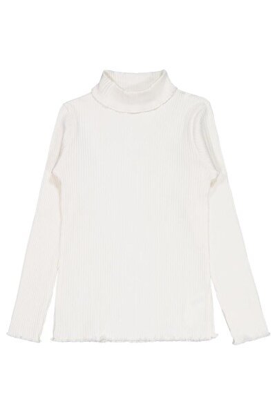 Civil Girls Thick-Necked 10-13 Year Old Sweatshirt - Ecru 13-14 Years Old