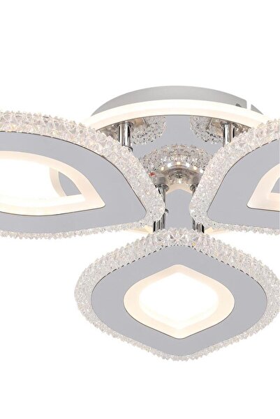 Eray Aydınlatma T008-3 Krom Kumandalı Led Avize