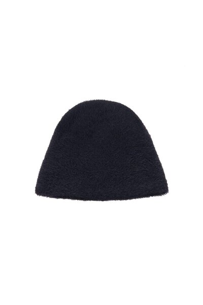 rue Feathered Black Beret