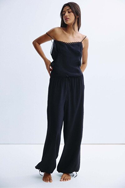 H&M Lace-trimmed pyjamas