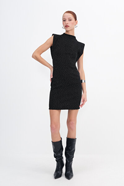 Addax Μίνι Φόρεμα με Πέτρες E10957