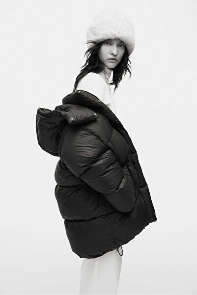 H&M Hooded down puffer jacket