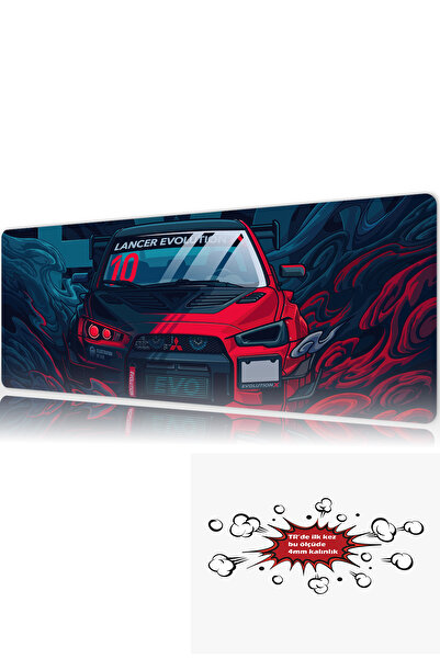urzuva Araba Modelleri 90x40 4MM Kalınlık Premium Gaming oyuncu mousepad, Ant...