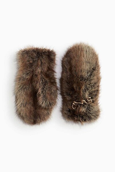 H&M Fluffy mittens