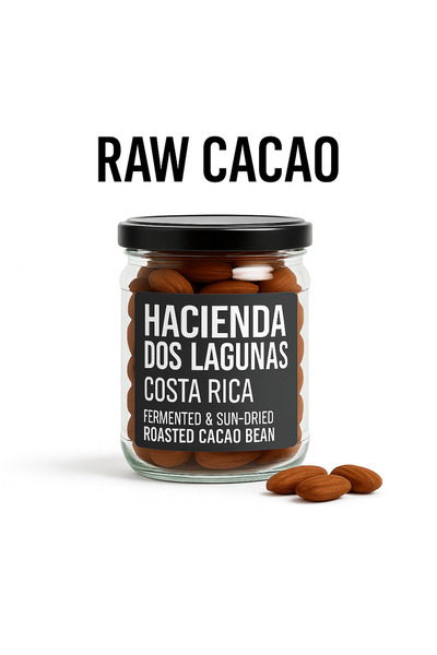 RAWTOWN Hacienda Dos Lagunas - Costa Rica - Kakao Çekirdeği -100 gr ( Roasted...