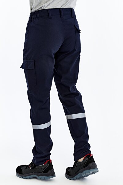 Uniprom Работни панталони Зима Базов модел 2 Тъмносин 5 джоба