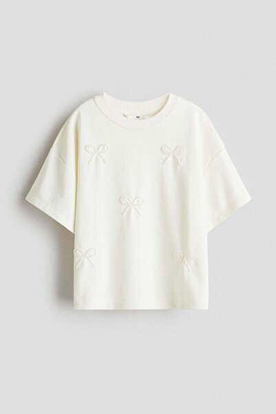 H&M Loose-fit motif-detail T-shirt