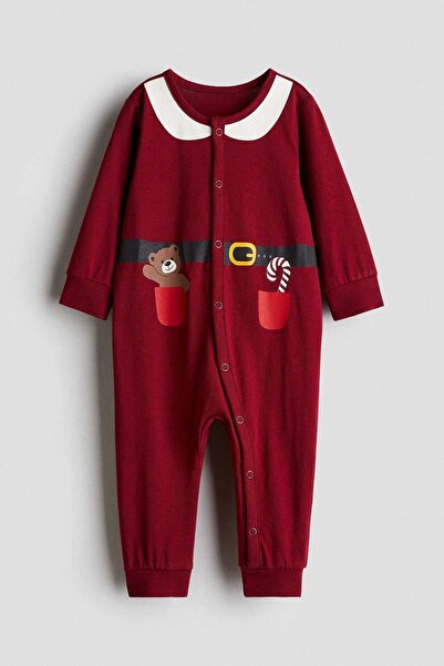 H&M Patterned sleepsuit