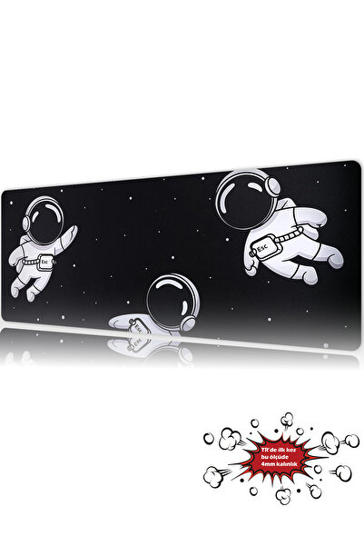 urzuva Spacewalk Mode 90x40 4MM Kalınlık Premium Gaming oyuncu mousepad, Anti...