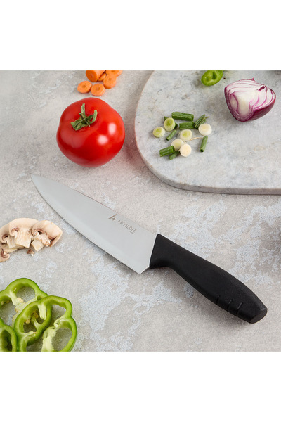 Aryıldız Primo Şef Bıçağı Siyah 19 cm