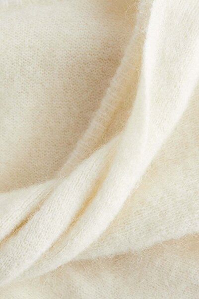 H&M Mohair-blend twist-detail top