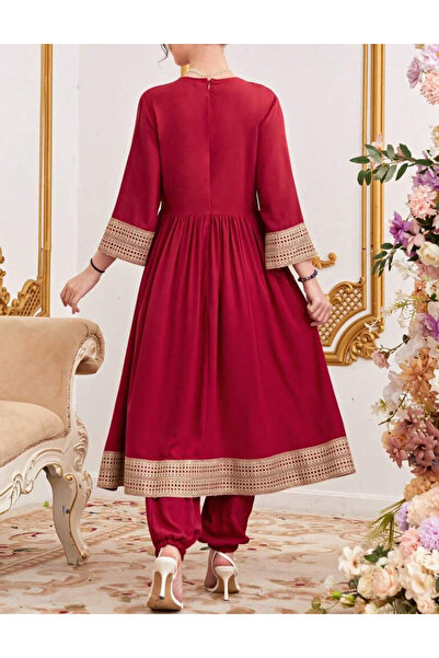 Sheya Shein outfit, red