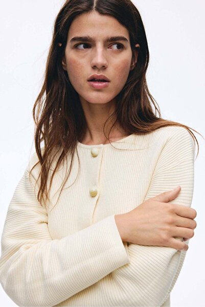 H&M Rib-knit cardigan