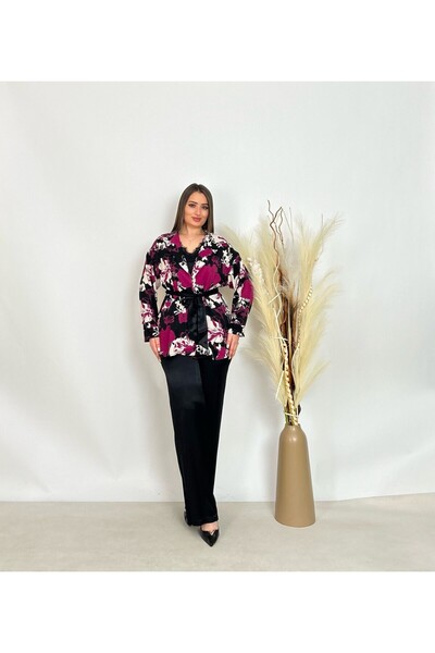 DE WHITES Plus Size 3-Piece Suit with Blazer, Pants and Jacket
