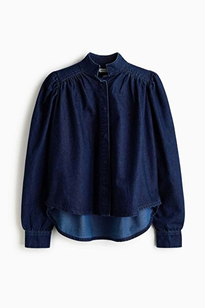 H&M Oversized denim blouse