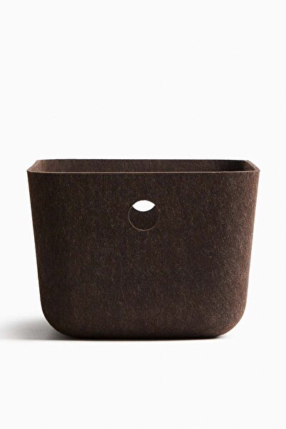 H&M Large felted storage basket