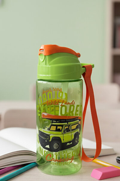 Sone Tritan Patterned Water Bottle, Bpa Free, 500ml